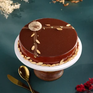 Belgium chocolate with roasted almond